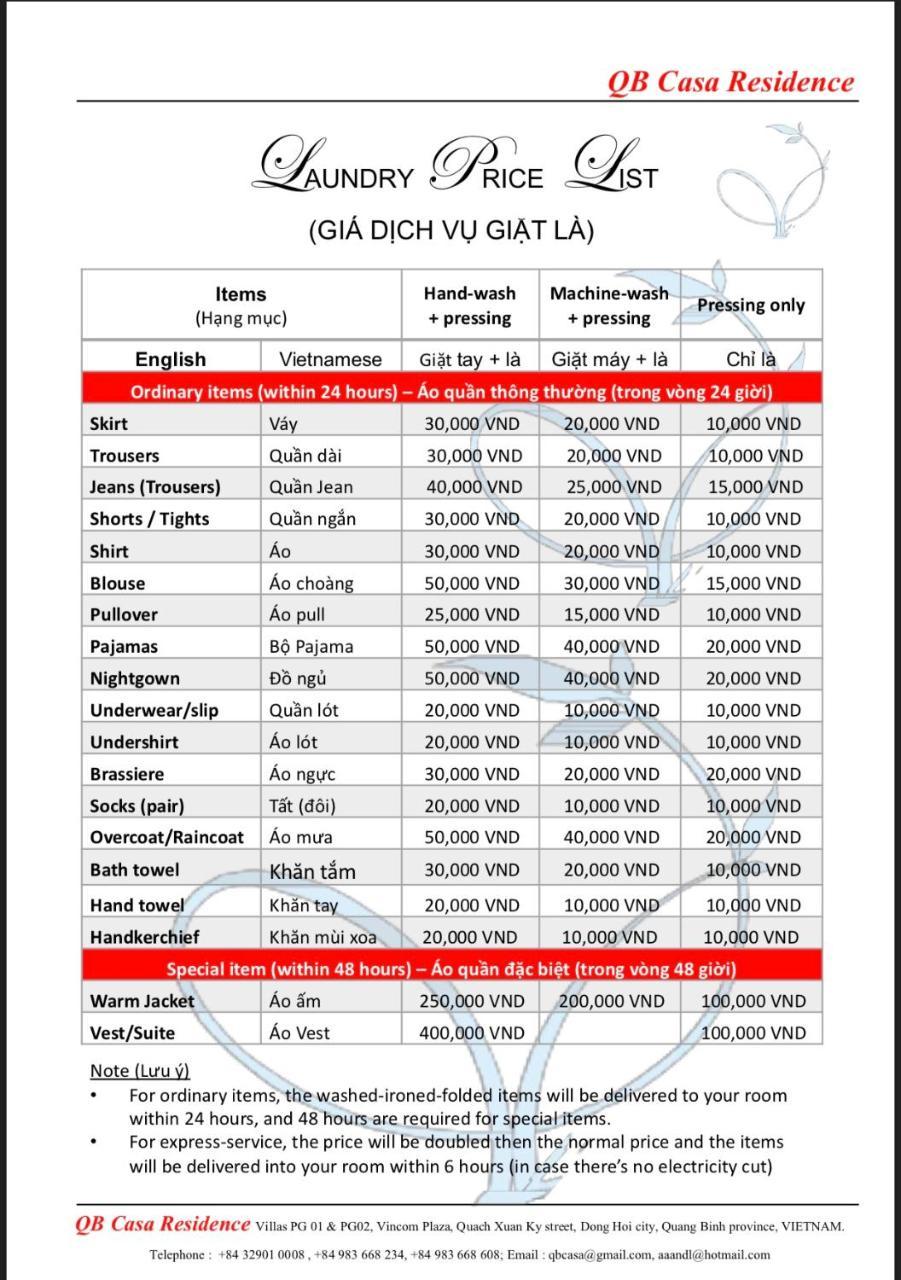 Qb Casa Residence Dong Hoi Dış mekan fotoğraf